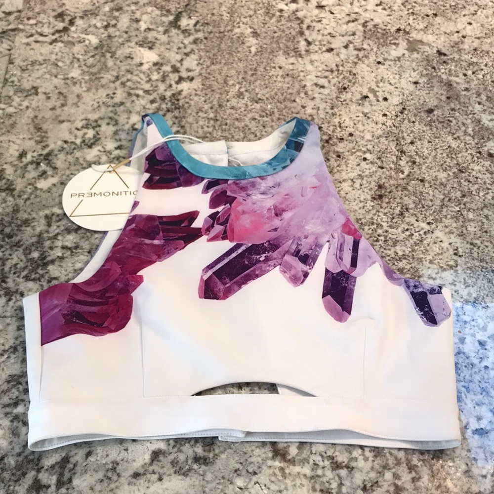 Brand new with tags premonition brand crop top